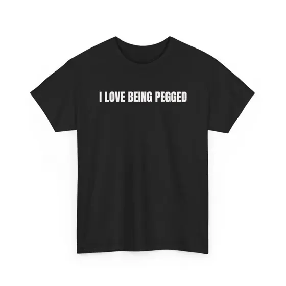 I Heart Being Pegged tee